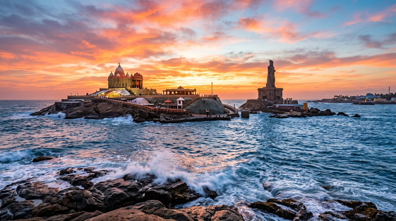 Vivekananda Rock Memorial - Beauty & Spirituality
